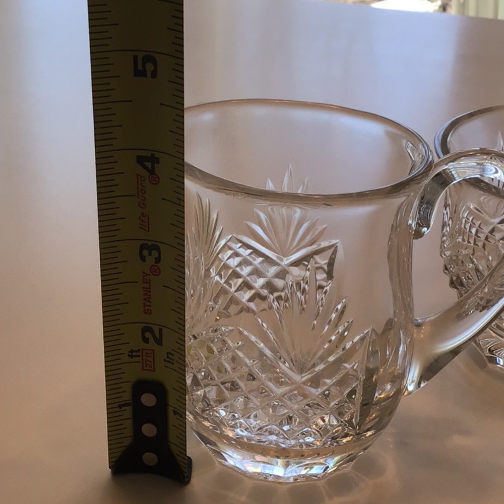Wedgwood‎ Crystal Sugar Bowl and Creamer Set Vintage - Picture 10 of 11